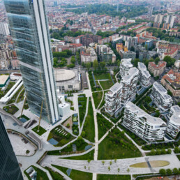 Milano City Life vista dall'alto
